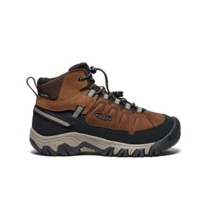 Big Kids' Targhee IV Waterproof Hiking Boot | Bison/Brindle